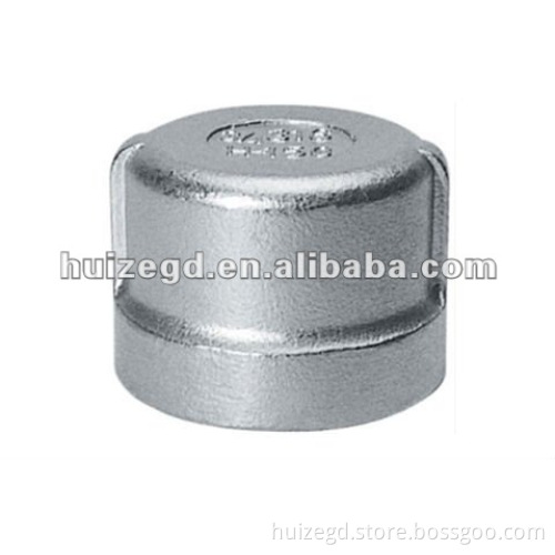 Cap ASTM A182 F304 BSPT Threaded